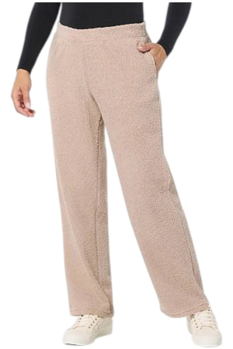 Comfort Code Women's Marshmallow Knit Pull-On Pant Smoky Taupe - Regular